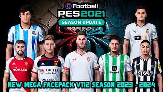 PES 2021 Facepack v112 Season 2023