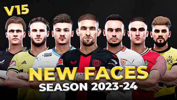 PES 2021 Facepack v15 Season 2023
