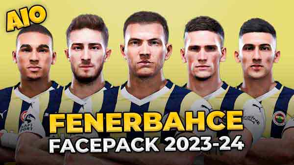 PES 2021 Fenerbahce Facepack 2023/24