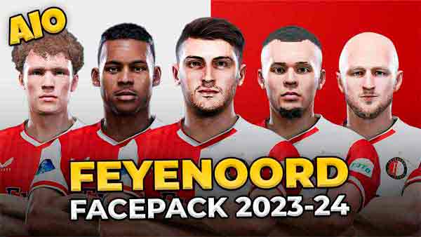 PES 2021 Feyenoord Facepack 2023