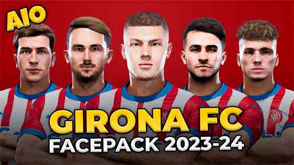 PES 2021 Girona FC Facepack 2023/24