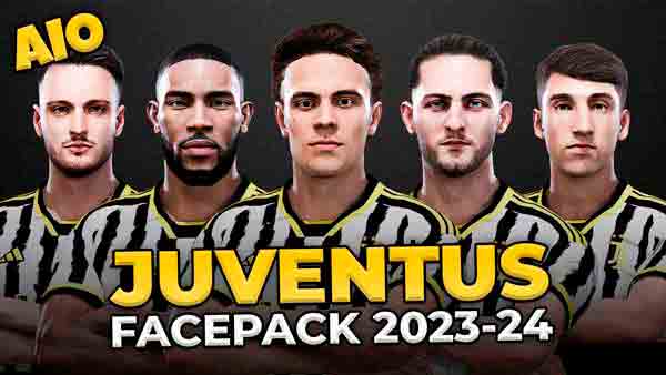 PES 2021 Juventus Facepack 2023/24