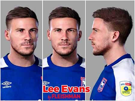 PES 2021 Lee Evans Face