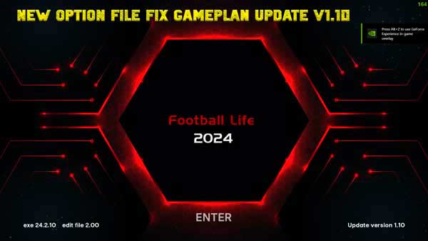 PES 2021 OF For Football Life 2024
