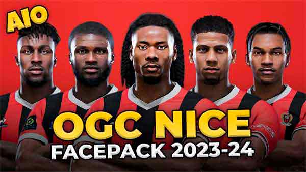 PES 2021 OGC Nice Facepack 2023