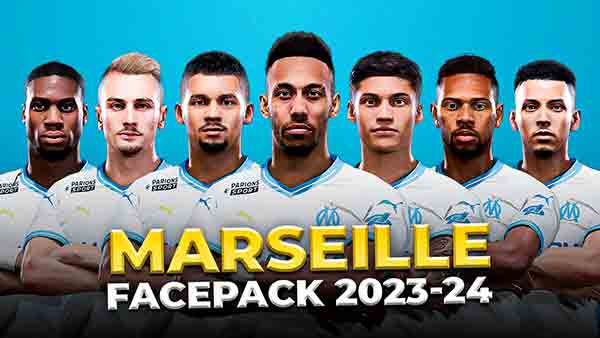 PES 2021 Olympique Marseille Faces 2023-24
