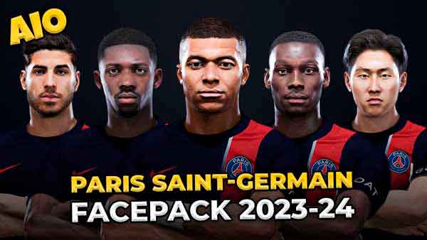 PES 2021 PSG Facepack Season 2023/24