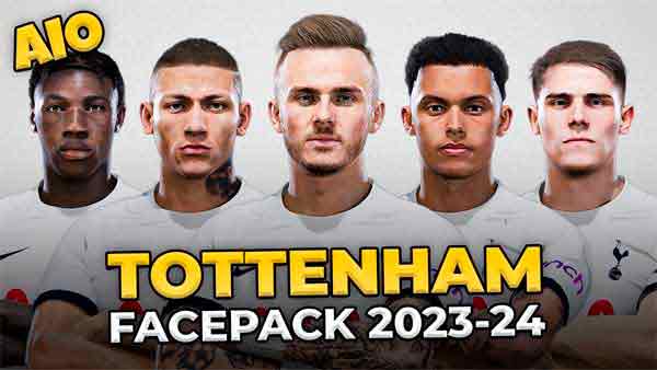 PES 2021 Tottenham Facepack 2023