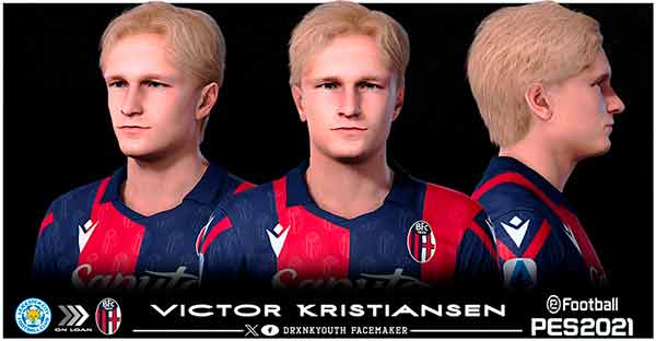 PES 2021 Victor Kristiansen Face