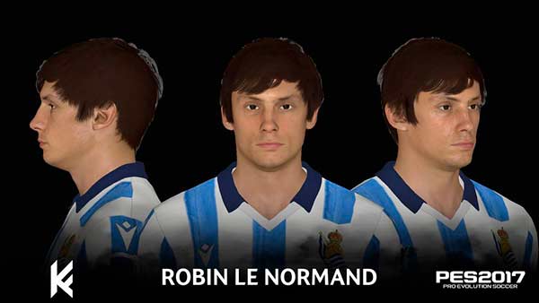 PES 2017 Robin Le Normand Face