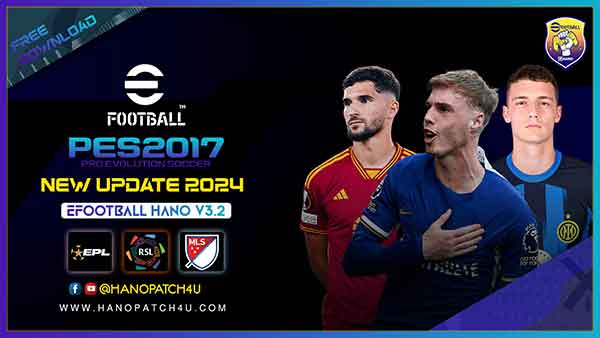 PES 2017 eFootball HANO Patch v3.2