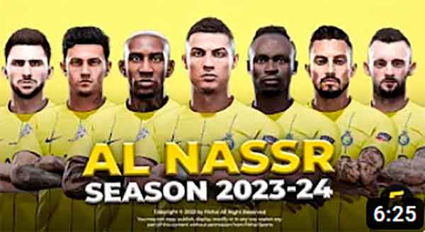 PES 2021 Al Nassr FC Faces 2023-24