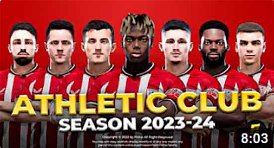 PES 2021 Athletic Club Faces 2023-24