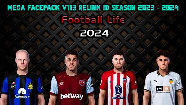 PES 2021 Facepack v113 Relink ID 2023
