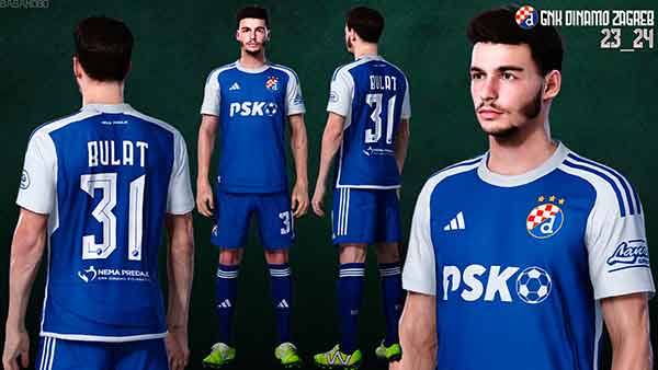 PES 2021 GNK Dinamo Zagreb Kits 2023