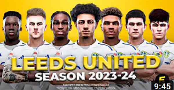 PES 2021 Leeds United Faces 2023/24