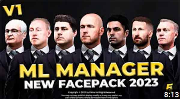 PES 2021 ML Manager Facepack 2023