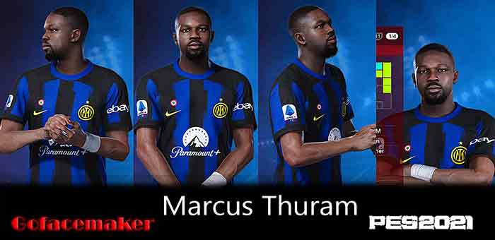 PES 2021 Marcus Thuram Face 2023