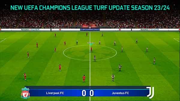 PES 2021 New UCL TurfF Update 2023