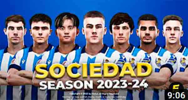 PES 2021 Real Sociedad Faces 2023-24