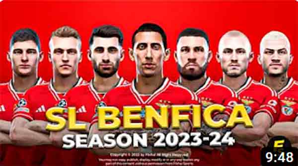 PES 2021 SL Benfica Facepack 2023/24