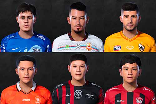 PES 2021 THAI League Facepack v2