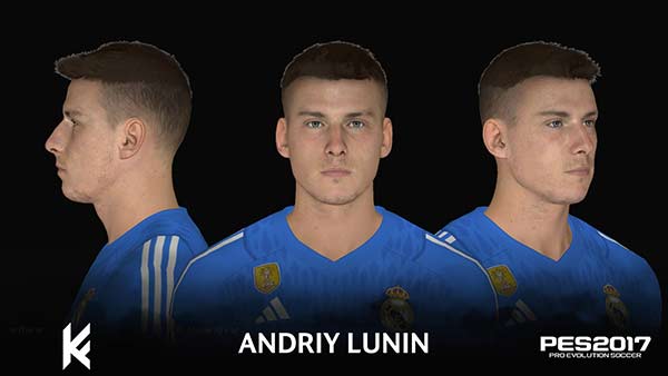 PES 2017 Face Andriy Lunin