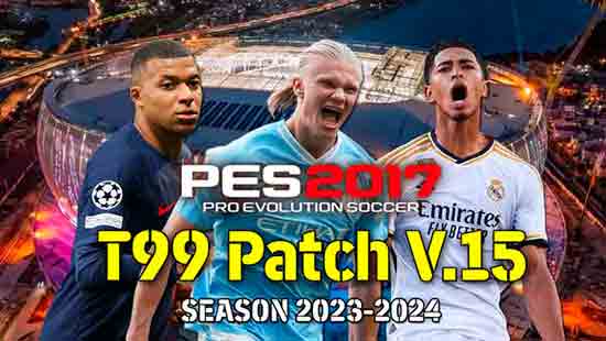 PES 2017 t99 Patch v15 Update 2023-24