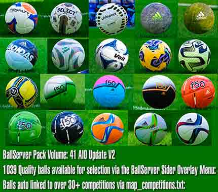 PES 2021 BallServer Pack v41 Update v2