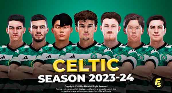 PES 2021 Celtic FC Faces 2023/24