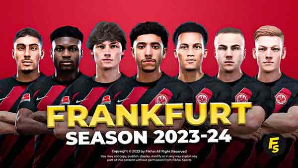 PES 2021 Eintracht Frankfurt Faces 2023
