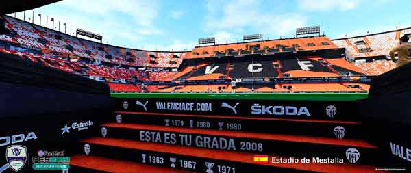 PES 2021 Estadio de Mestalla 2023