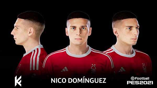 PES 2021 Face Nicolás Domínguez