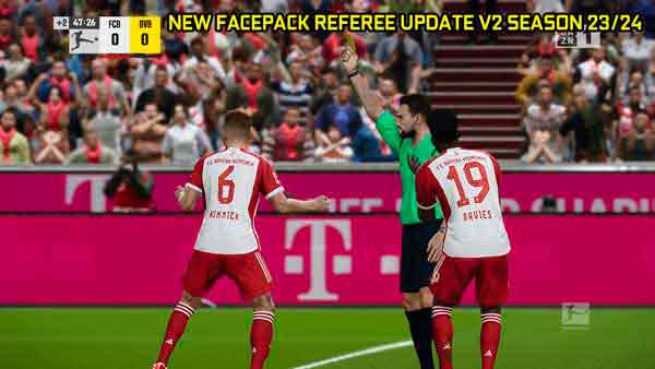 PES 2021 Facepack Referee 2023 v2