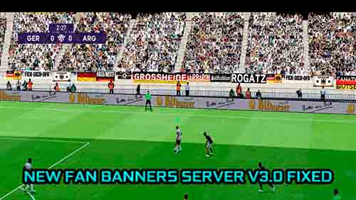 PES 2021 Fan Banners Server v3 Fixed