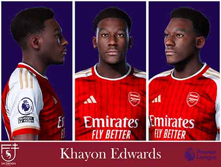 PES 2021 Khayon Edwards Face