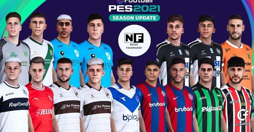 PES 2021 Liga Argentina Faces v7