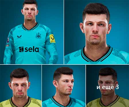 PES 2021 Nick Pope Face