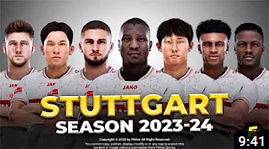 PES 2021 VfB Stuttgart Faces 2023-24