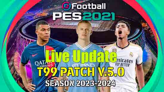 PES 2021 t99 patch v5 Live Update