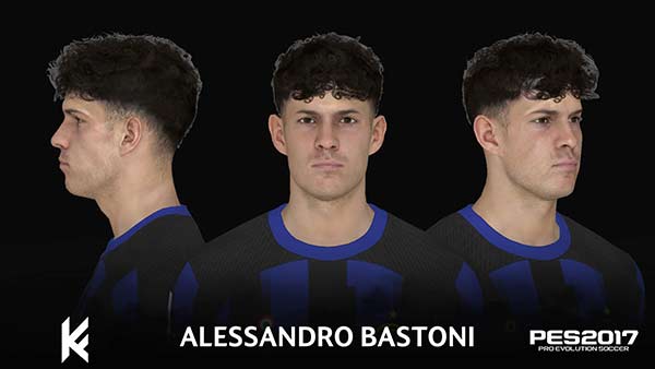 PES 2017 Face Alessandro Bastoni