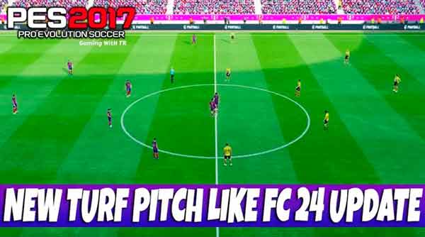 PES 2017 Turf Pitch Like EA FC 24