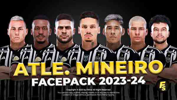 PES 2021 Atletico Mineiro Faces 2023-24
