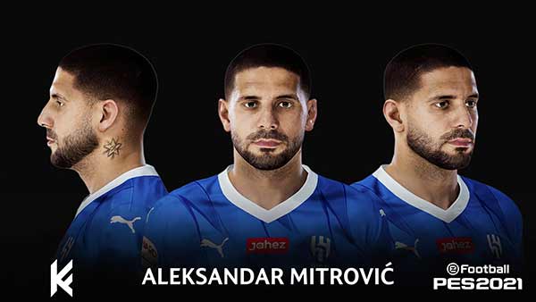 PES 2021 Face Aleksandar Mitrovic
