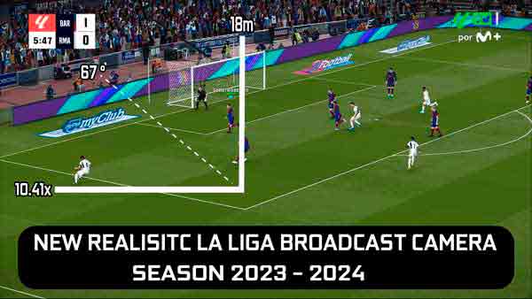 PES 2021 La Liga Broadcast Camera