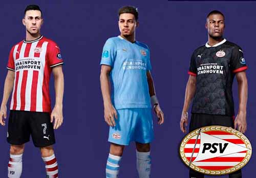 PES 2021 PSV Eindhoven Full Faces 2023