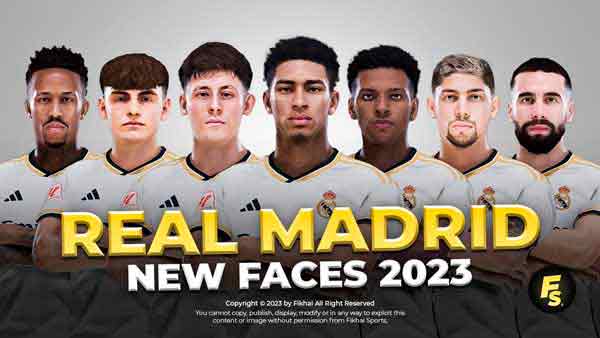 PES 2021 Real Madrid Faces 2023