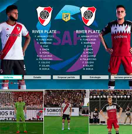 PES 2021 River Plate Full Kits 2023