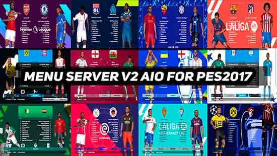 PES 2017 New Menu Server v1 (AIO)