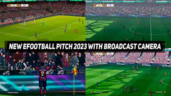 PES 2017 Pitch Mod & Broadcast Camera